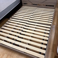 ジモティー特別価格🉐 N1192★ダブルベッド★ベッド★幅1400mmの画像