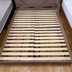 ジモティー特別価格🉐 N1192★ダブルベッド★ベッド★幅1400mmの画像