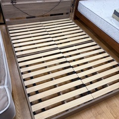 ジモティー特別価格🉐 N1192★ダブルベッド★ベッド★幅1400mmの画像