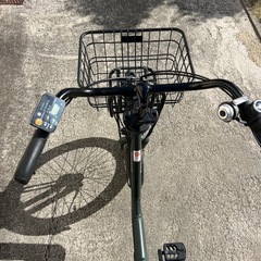 🉐490🉐バッテリー長持ち🉐🉐 パナソニック20インチ電動自転車🈹現車確認🉑の画像