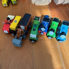 きかんしゃトーマスシリーズ IKEA BRIO木製 鉄道 玩具 66点セットの画像