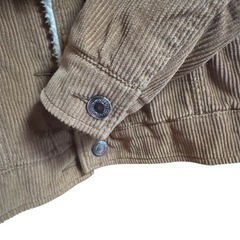 Bershka コーデュロイ　ボアジャケットの画像