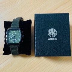 【超美品】SEIKO WIRED クロノグラフ時計　専用ケース付属　稼働中の画像