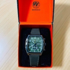 【超美品】SEIKO WIRED クロノグラフ時計　専用ケース付属　稼働中の画像