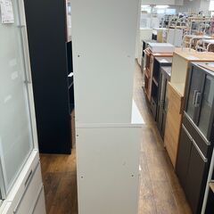 ★リユースのサカイ水戸店★  レンジボード ホワイト H178×D45×W90 クリーニング済み MT6350の画像