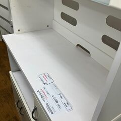 ★リユースのサカイ水戸店★  レンジボード ホワイト H178×D45×W90 クリーニング済み MT6350の画像