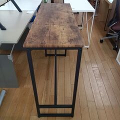 ★リユースのサカイつくば店★TK7388  カウンター ブラウン H90×D40×W120 クリーニング済みの画像