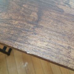 ★リユースのサカイつくば店★TK7388  カウンター ブラウン H90×D40×W120 クリーニング済みの画像