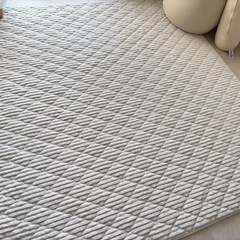 ラグ　190×190の画像
