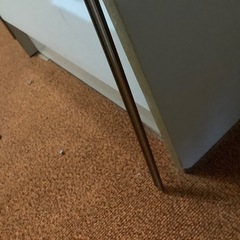 昭和レトロ　ロッカー　洋服ダンス　木製　スリムキャビネット　オフホワイトの画像