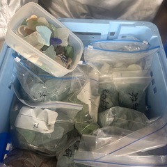 【大量出品】シーグラス 貝殻 シー陶器 まとめて 色々 等の画像
