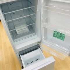 A-611【リユースのサカイ野々市店】ジモティ来店特価‼ ヤマダ 冷蔵庫 YRZ-F15LW 2023年製 動作チェック＆クリーニング済みの画像