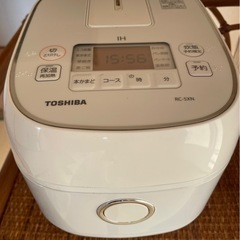 東芝　炊飯器　IHジャー　三合炊きの画像