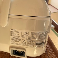 東芝　炊飯器　IHジャー　三合炊きの画像