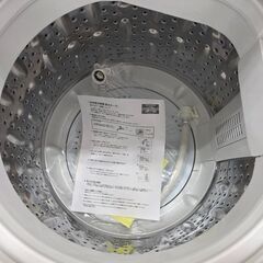 J2178【リユースのサカイ柏店】ヤマダ　YAMADA 6.0kg 全自動洗濯機　YWM-T60H1　2022年製　動作確認、クリーニング済みの画像