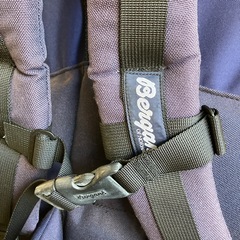 サ2511-345 Bergans キディキャリア ハイキング用 ベビーキャリア 登山 アウトドア リュック 使用感、キズ汚れ有りの画像