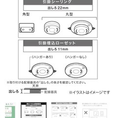 ニトリ　照明　シーリングライトの画像