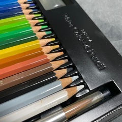 多分未使用保管品　サクラクレパス 水彩色鉛筆24色の画像