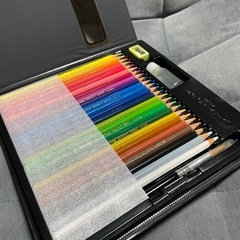 多分未使用保管品　サクラクレパス 水彩色鉛筆24色の画像