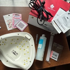 ジェルネイル セット　LEDランプ　UVランプの画像