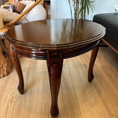 アンティーク　猫脚テーブルの画像