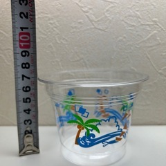 ハワイアン柄プラカップの画像