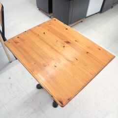 一本脚テーブル　W750　リユース品　価格　7,700円の画像