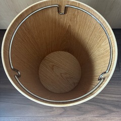 無印良品 ゴミ箱 袋止めワイヤー付きの画像