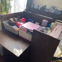 木製コスメワゴン（自主制作）の画像