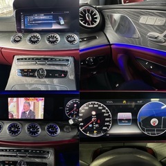 メルセデスベンツCLS220d スポーツスクルージブパッケージ360°カメラアダプティブクルーズコントロールサンルーフレッド&ブラック、レザーコンビシート、リモートパーキングアシストコックピットナビの画像