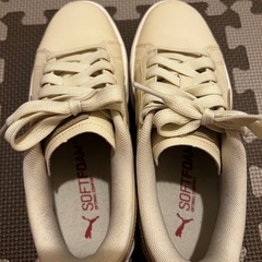 プーマ レディース　厚底スニーカー 23.5cmの画像