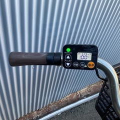 735  パナソニック最新機種電動アシスト自転車viviDX26インチブルーボディーの画像