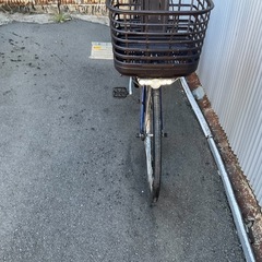 735  パナソニック最新機種電動アシスト自転車viviDX26インチブルーボディーの画像