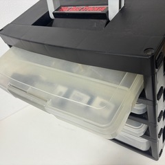 アイリスオーヤマ IRISOYAMA 4段 ツールケースストッカー 工具箱 工具ケース 収納 収納ケース 作業 mw0835の画像