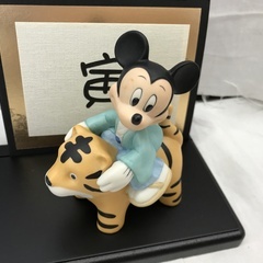 ⭐︎ドリーム2号館⭐︎ ジモティー割引 ディズニー 干支置物 ミッキーマウス トラの画像