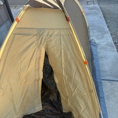 簡易テントmontagna 組立式2人用ドームテントの画像