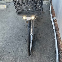 737  パナソニック最新機種電動アシスト自転車vivi 26インチブラックボディーの画像