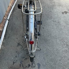 737  パナソニック最新機種電動アシスト自転車vivi 26インチブラックボディーの画像