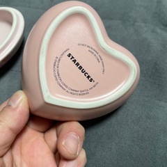 starbacksバレンタイン2021？セラミックケースマーブルハートの画像