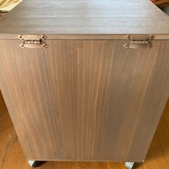 木製コスメワゴン（自主制作）の画像