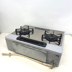 伊勢崎店【現状品】ji11-39 noritz ノーリツ テーブルコンロララ NLW2273TPKSIL 都市ガス用の画像