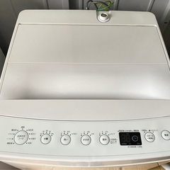 名古屋市か近郊配送設置込み1人暮らし用全自動洗濯機4.5kgの画像