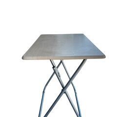 折りたたみテーブル 木目調  実用品の画像