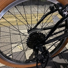 折りたたみ自転車 の画像