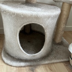 キャットタワー　月の形が可愛いの画像