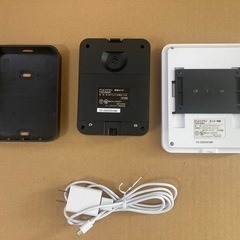 テレビドアホン　モニター親機&玄関カメラの画像