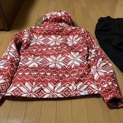 【美品】スノーウェア　スキーウェア　レディース　学生用　Sサイズの画像