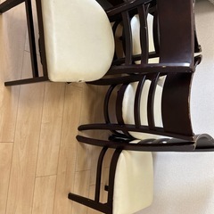 ダイニングテーブル5点セットの画像