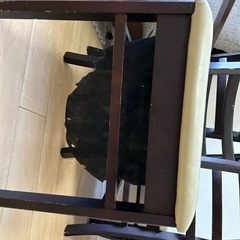 ダイニングテーブル5点セットの画像