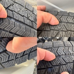 取引中　ホイール付きスタッドレスタイヤ　ブリジストン　vrx nbox  軽自動車の画像